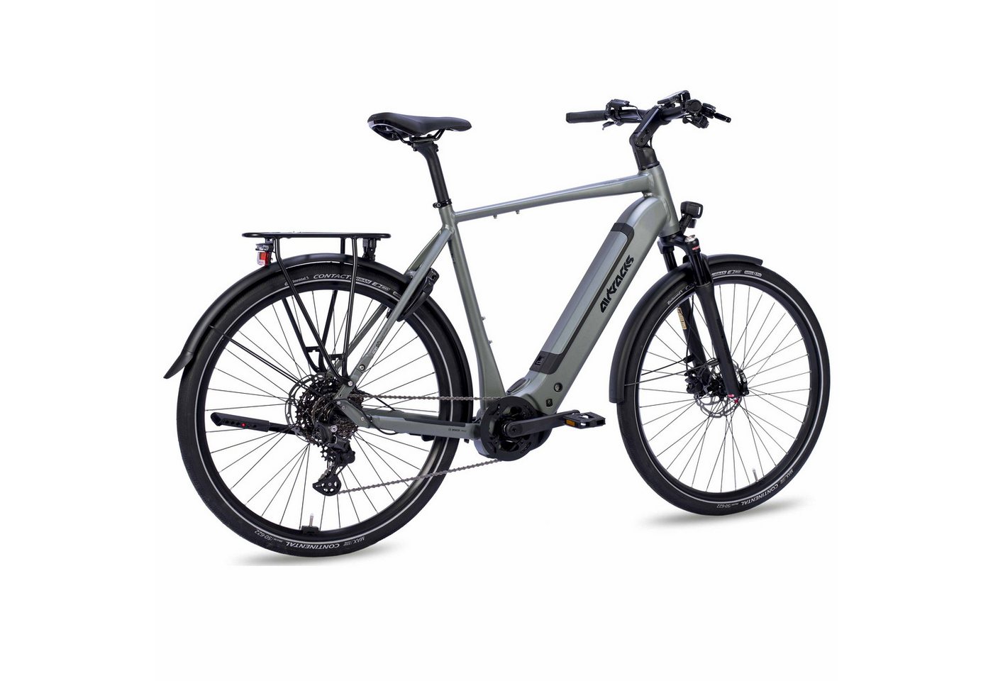 Airtracks E-Bike Trekkingrad 28 Herren E-Bike Trekking Fahrrad TERRA TR2 BOSCH Performance Line PX, 10 Gang Shimano Deore RD-M5130 SGS, Linkglide, 10-fach Schaltwerk, Kettenschaltung, Mittelmotor, 600 Wh, (Akku PowerTube 600Wh, Smart System), Display Intuvia 100, Größen 52cm 56cm 60cm -Mod. 2026