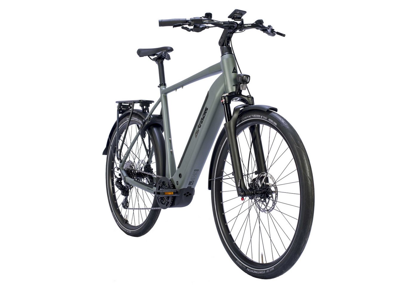 Airtracks E-Bike Trekkingrad 28 Herren E-Bike Trekking Fahrrad TERRA TR2 BOSCH Performance Line PX, 10 Gang Shimano Deore RD-M5130 SGS, Linkglide, 10-fach Schaltwerk, Kettenschaltung, Mittelmotor, 600 Wh, (Akku PowerTube 600Wh, Smart System), Display Intuvia 100, Größen 52cm 56cm 60cm -Mod. 2026 Bild 3