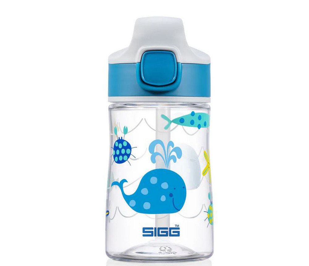 Sigg Trinkflasche robuste Kunststoff-Trinkflasche einen integrierten Strohhalm, SIGG Trinkflasche Miracle Kids 0.35 L Bild 3