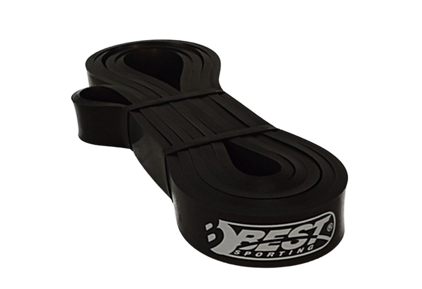 Best Sporting Physiobänder Fitnessband in schwarz 21 mm I Widerstandsband Mittel 15-25 kg, Für vielseitiges und individuelles Fitness- und Widerstandstraining Bild 5