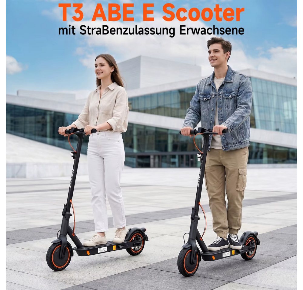 Athlix E-Scooter T3 ABE faltbarer E-Scooter mit Straßenzulassung 3 Modi 8,5 Zoll Räder, 20 km/h, Stoßdämpfendes Fahrwerk, Schneller Faltmechanismus Bild 5