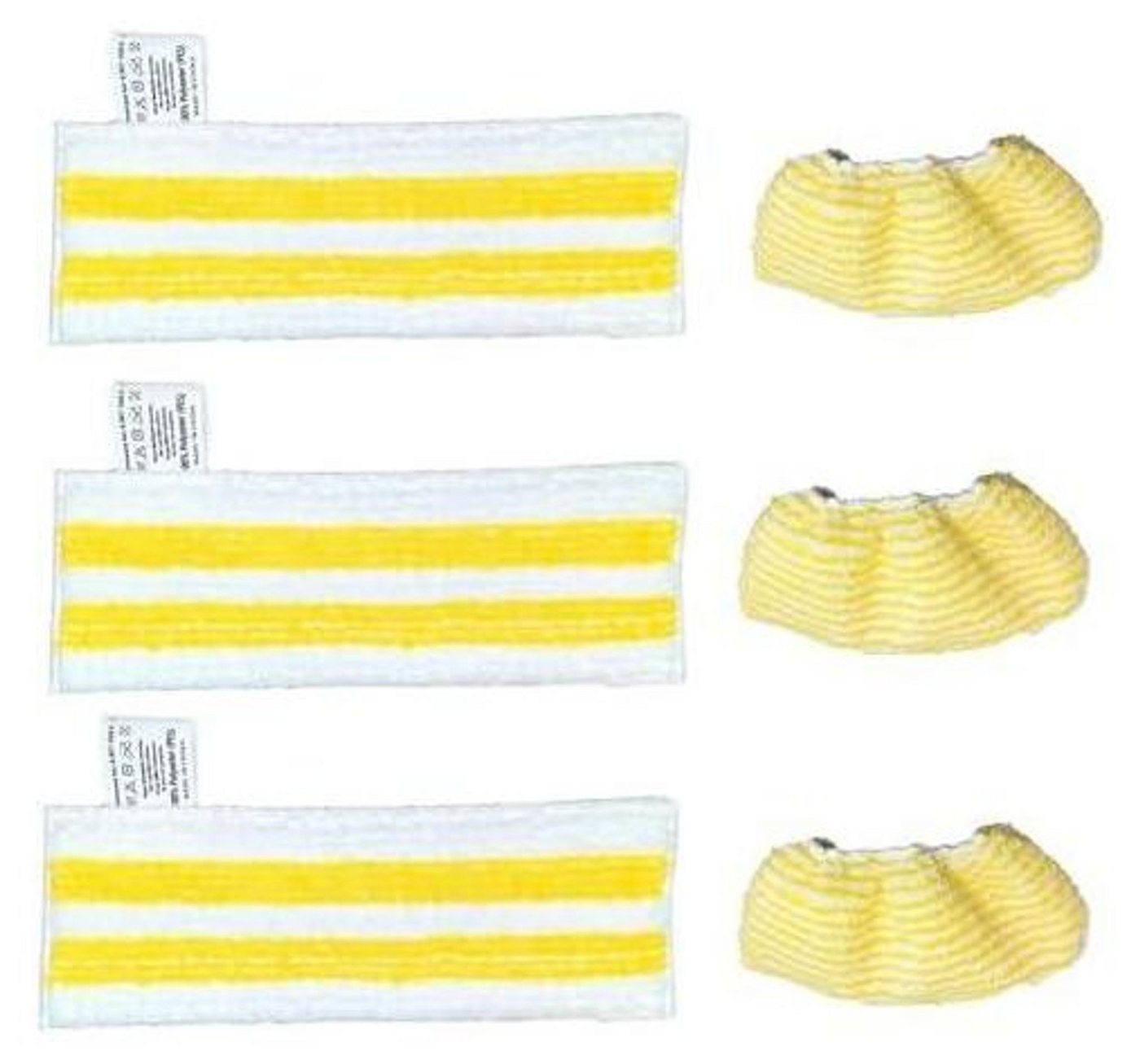 FELIXLEO Akku-Fenstersauger 6 Mikrofaser Tücher für Kärcher EasyFix SC1 SC2 SC3 SC4 SC5 Bild 2
