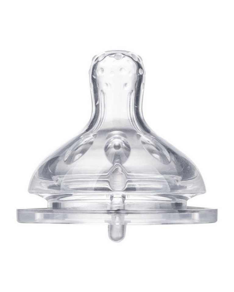 Kikkaboo Babyflasche Savanna 260 ml, Silikon, Anti-Kolik, Schutzdeckel, Silikonsauger M, Silikonsauger Bild 2