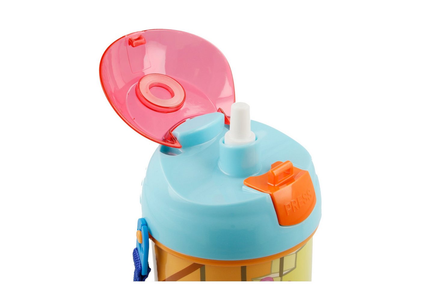 Peppa Pig Trinkflasche Peppa Pig Wutz Sportflasche Wasserflasche Flasche 450 ml Bild 2