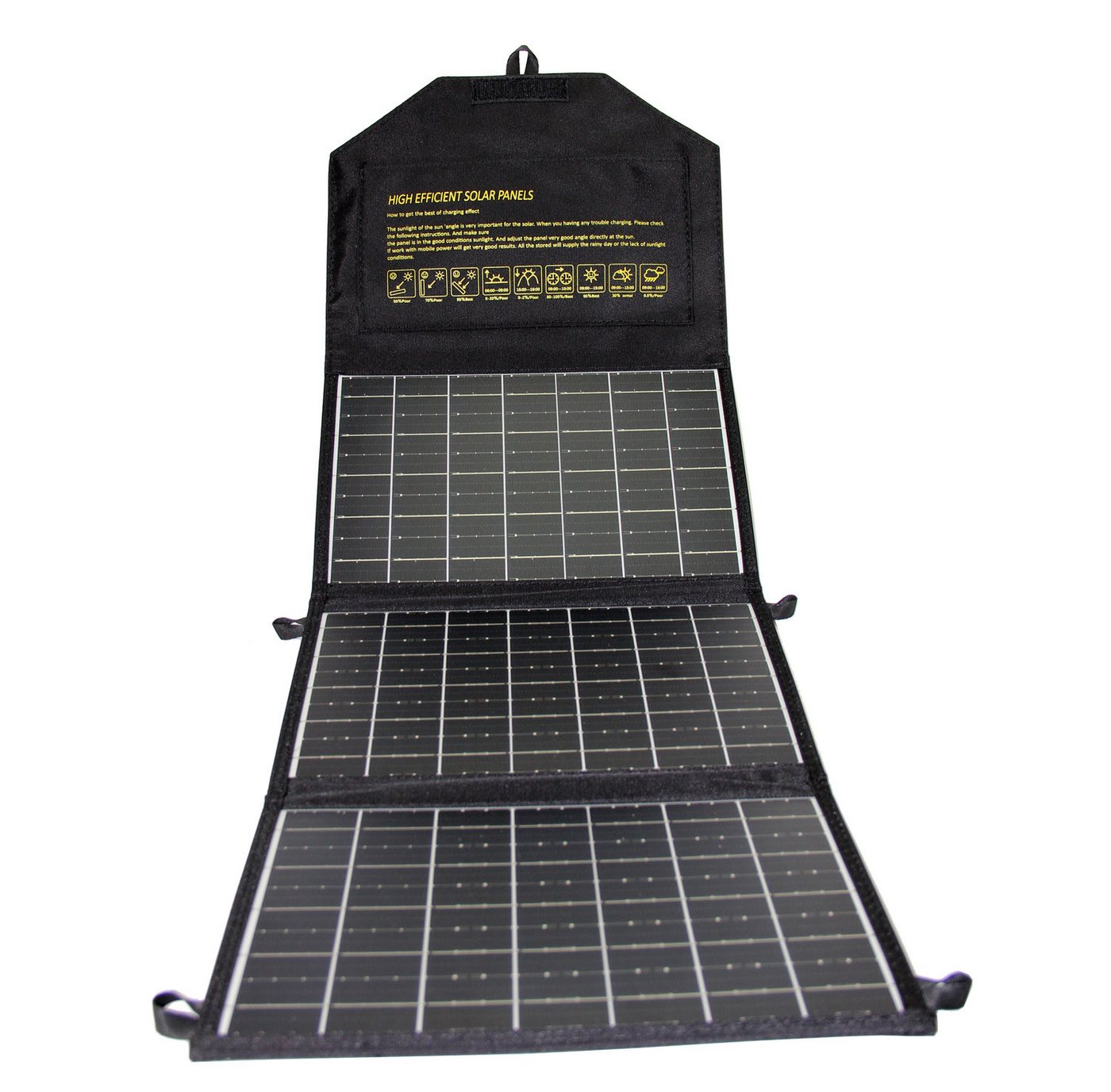 SOL-EXPERT group Trag- und faltbares Solar-Ladegerät, 30 Watt Solarladegerät Bild 2