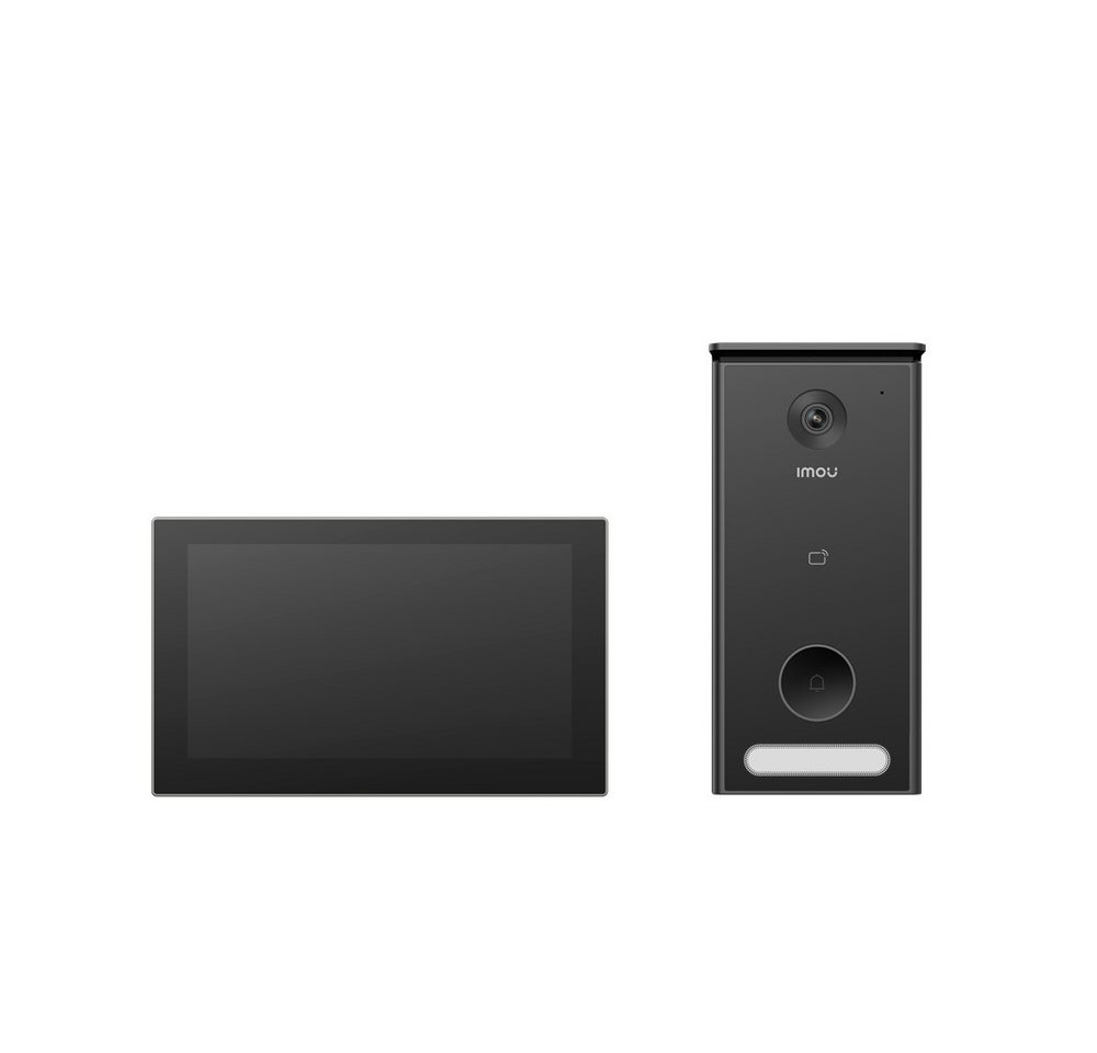 Imou Smart Home Türklingel PoE mit Zwei-Wege-Kommunikation Türsprechanlage mit Kamera (Innenbereich, Außenbereich, 2-tlg., Klingelanlage, Türmonitor, Videosprechanlage mit Türöffner) Bild 5