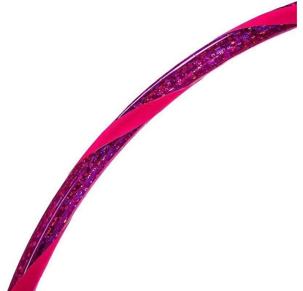 Hoopomania Hula-Hoop-Reifen Glamour Kinder Hula Hoop, Ø60cm, Pink-Pink Bild 2