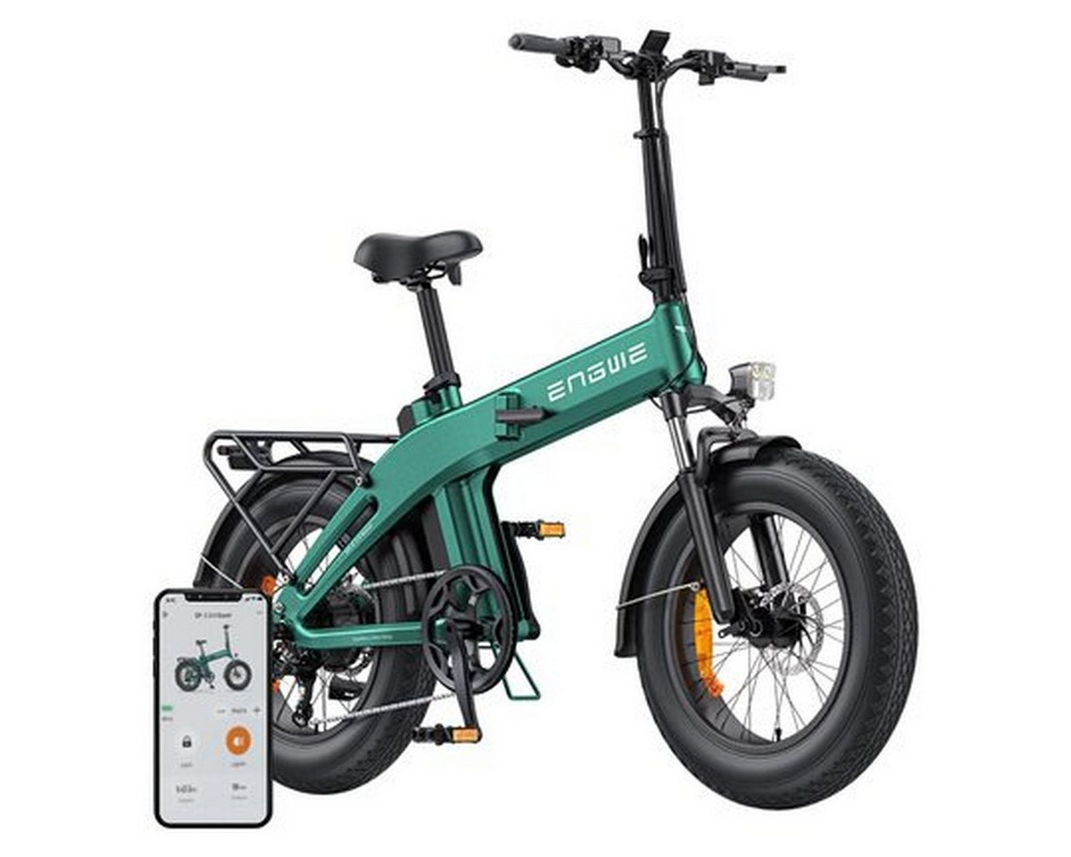 ENGWE Jugendfahrrad ENGWE EP-2 3.0 BOOST 250 W 20-Zoll-Elektrofahrrad (grün)