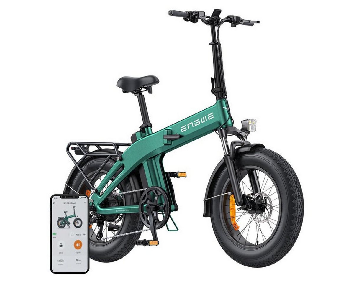 ENGWE Jugendfahrrad ENGWE EP-2 3.0 BOOST 250 W 20-Zoll-Elektrofahrrad (grün) Bild 2