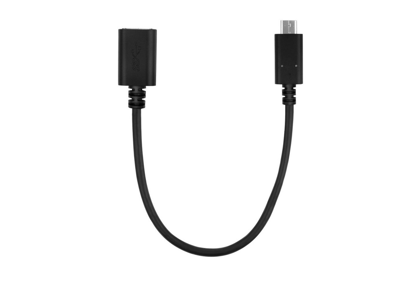 adaptare adaptare 40227 USB-OTG Adapter-Kabel USB-Stecker Typ C USB 3.0-Buchse USB-Kabel