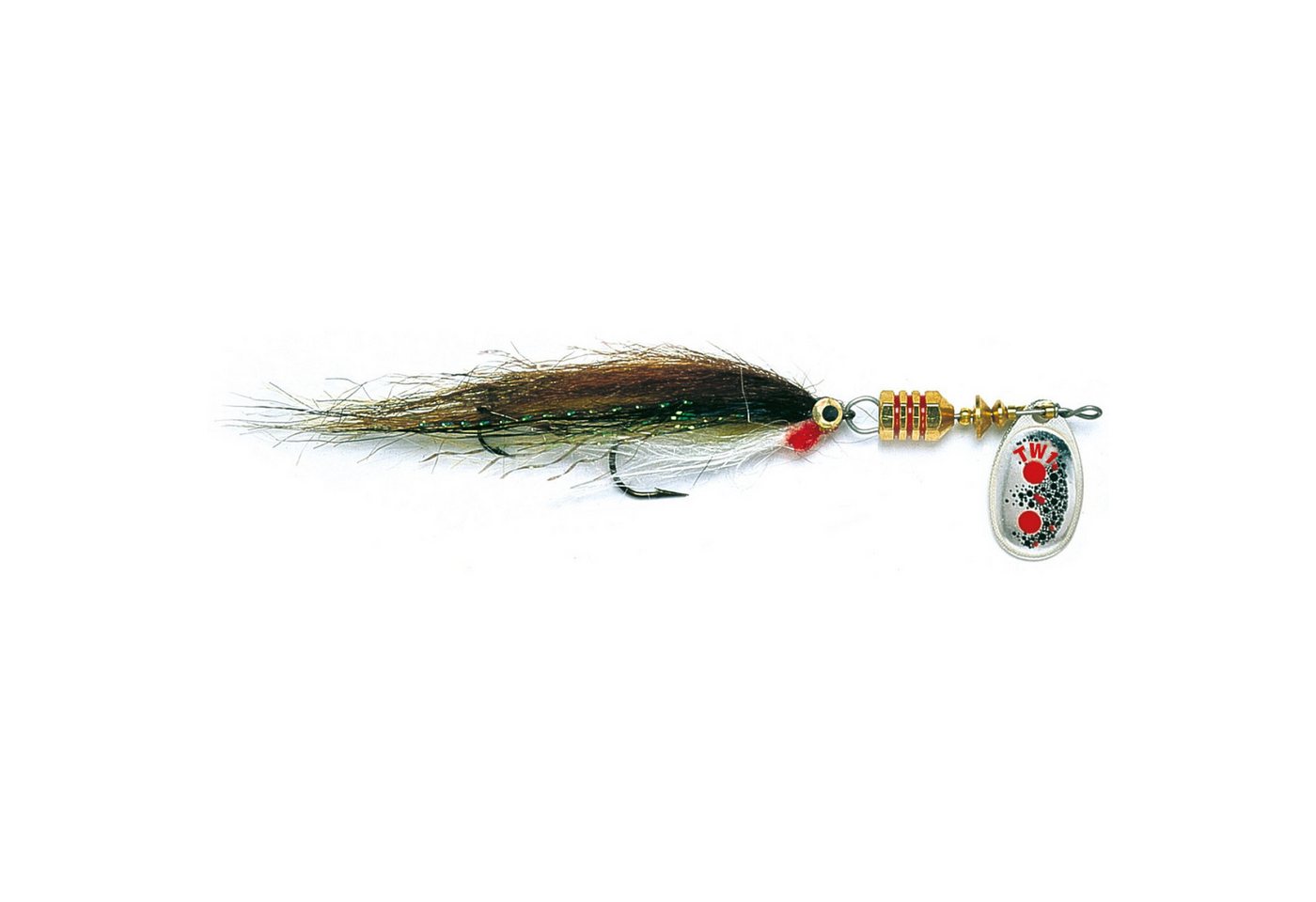 Mepps Kunstköder, Mepps Agila TW 3,6g Streamer Silber Spinner Bild 2