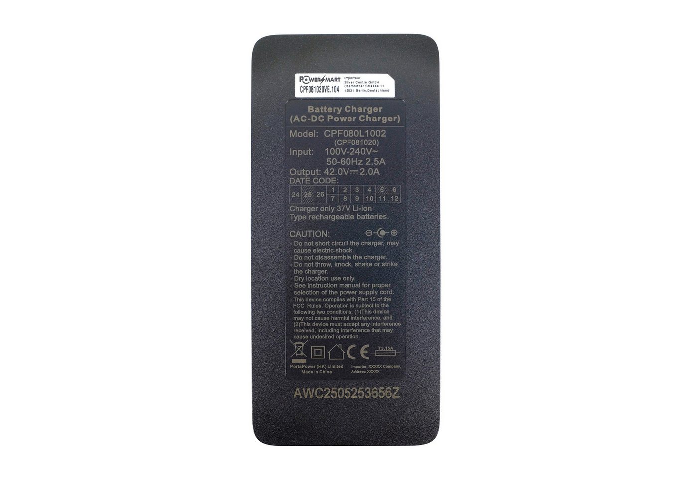 PowerSmart Xiaomi M365 Batterie-Ladegerät (42V 2A für 36V Scooter) Bild 4