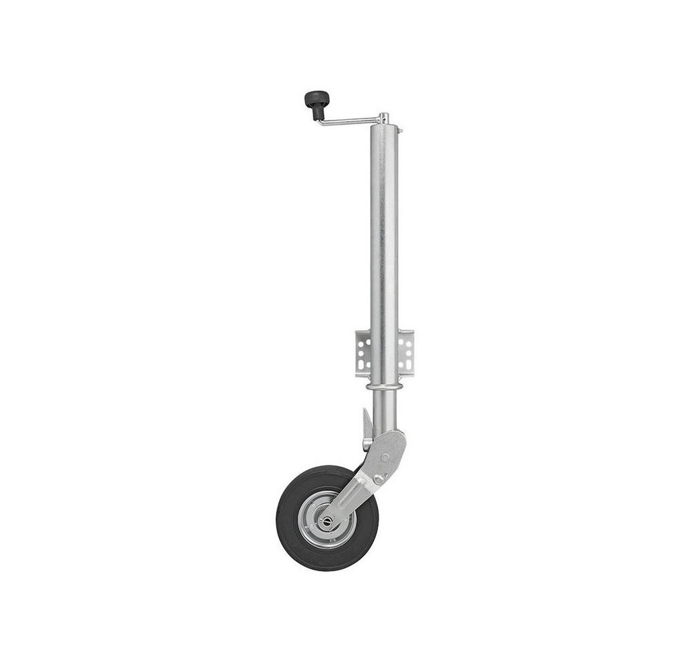 APT PKW-Anhänger Stützrad klappbar 570/60 mm mit Vollgummi-Reifen 220x65 mm & Stahlfelg, k.A. Bild 2