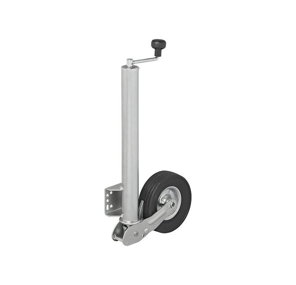 APT PKW-Anhänger Stützrad klappbar 570/60 mm mit Vollgummi-Reifen 220x65 mm & Stahlfelg, k.A. Bild 3