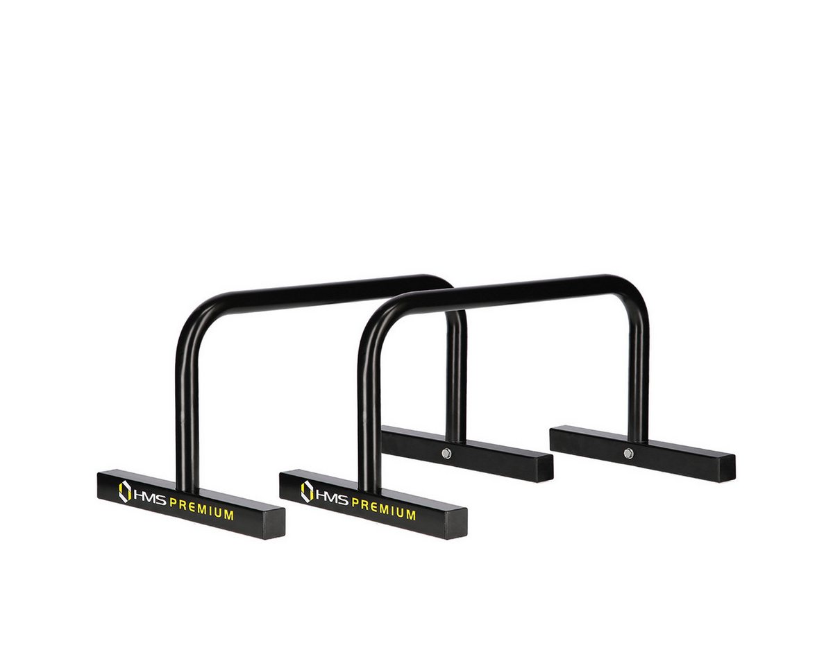 HMS Premium Liegestützgriffe PW10 Parallettes Push Up Bars Calisthenics, Stabile Stahlkonstruktion Bild 4