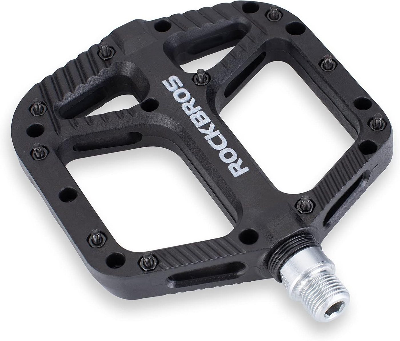 ROCKBROS Fahrradpedale Breite MTB Plattformpedale aus Nylon rutschfest Bild 5