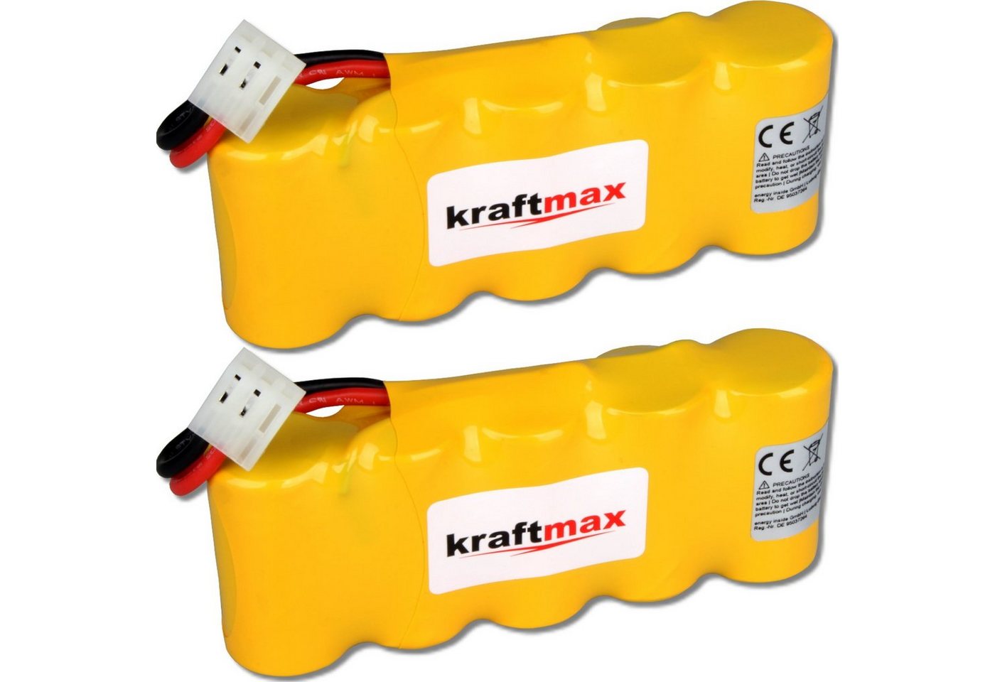 kraftmax 2X Akku für Bosch SOMFY K8 K10 K12-6V / 2000mAh NIMH Akku Kraftmax Akku 6 V / 2000 mAh für Bosch SOMFY K8/K10/K12 2000 mAh (6 V V, 1 St), Kompatibel mit Bosch SOMFY K8, K10, K12 Bild 2