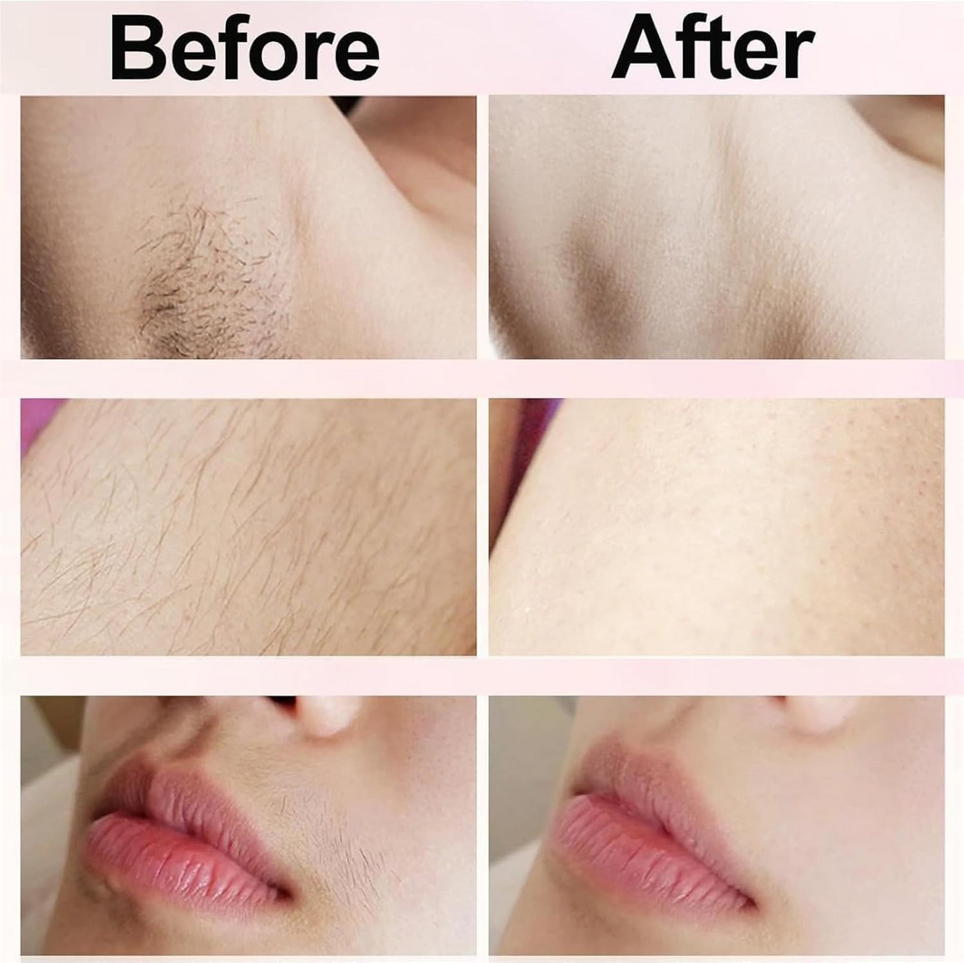 FELIXLEO Elektrokörperrasierer 2-in-1 Damen Körperrasierer Haartrimmer Wasserdicht Bikini Trimmer Bild 3