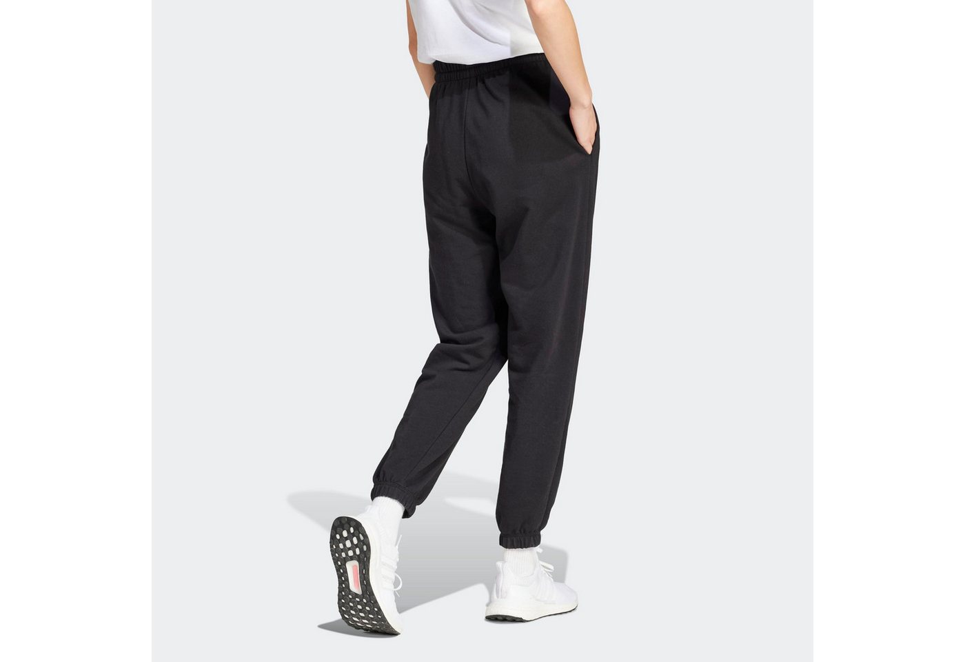 adidas Sportswear Sporthose ESSENTIALS SMALL LOGO FRENCH TERRY CUFFED mit Kordelverschluss, aus weichem French-Terry-Material Bild 5