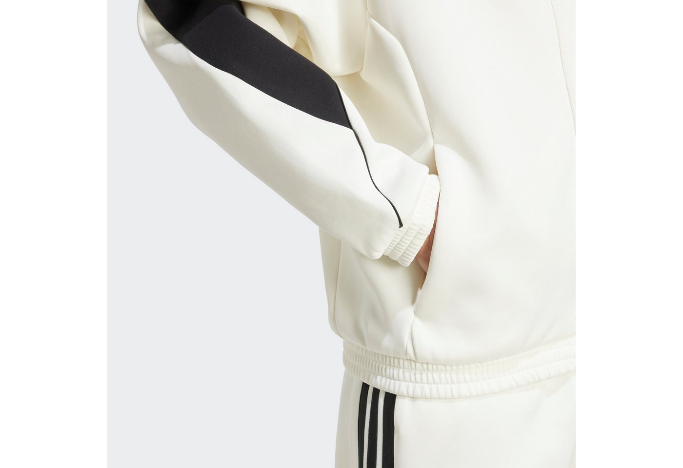 adidas Sportswear Trainingsjacke STADIUM mit Rollkragen, lockere Passform, aus Polyester und Baumwolle Bild 2