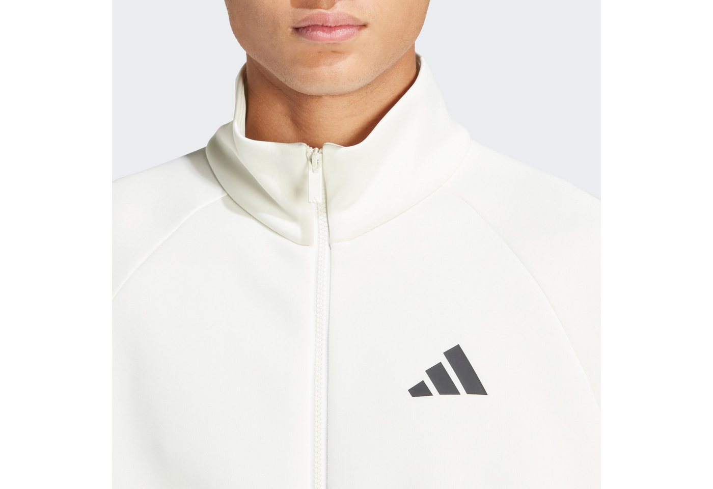 adidas Sportswear Trainingsjacke STADIUM mit Rollkragen, lockere Passform, aus Polyester und Baumwolle Bild 3