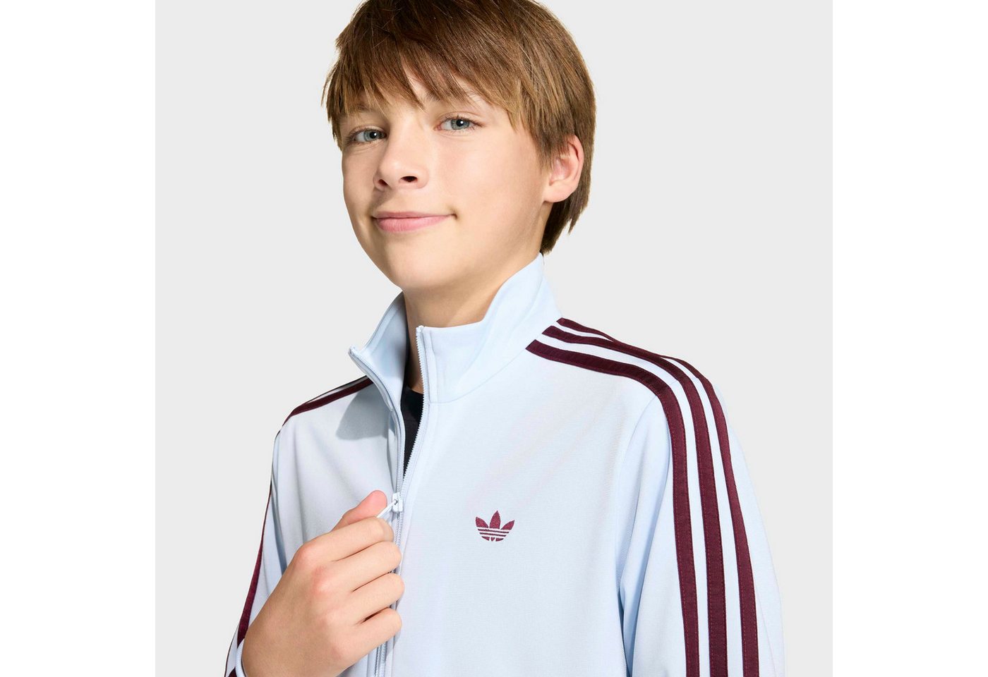 adidas Originals Trainingsjacke FIREBIRD LOCKERES TRACK für Kinder, mit geradem Abschluss Bild 3