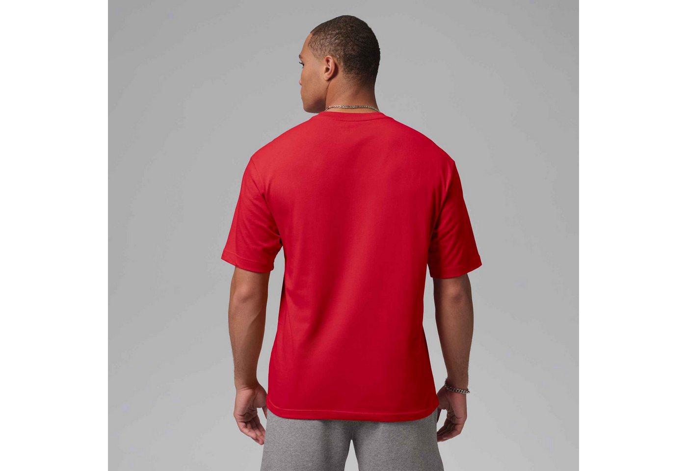 Jordan Trainingsshirt M J JUMPMAN SS LBR TEE 2 leichtes Material, schnell trocknend, sportliche Passform