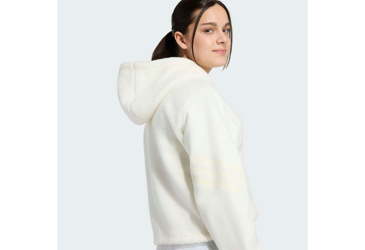 adidas Sportswear Outdoorjacke FUTURE ICONS, DURCHGEHENDER REISSVERSCHLUSS für Kinder, sportlicher Stil, aus Polyester Bild 3
