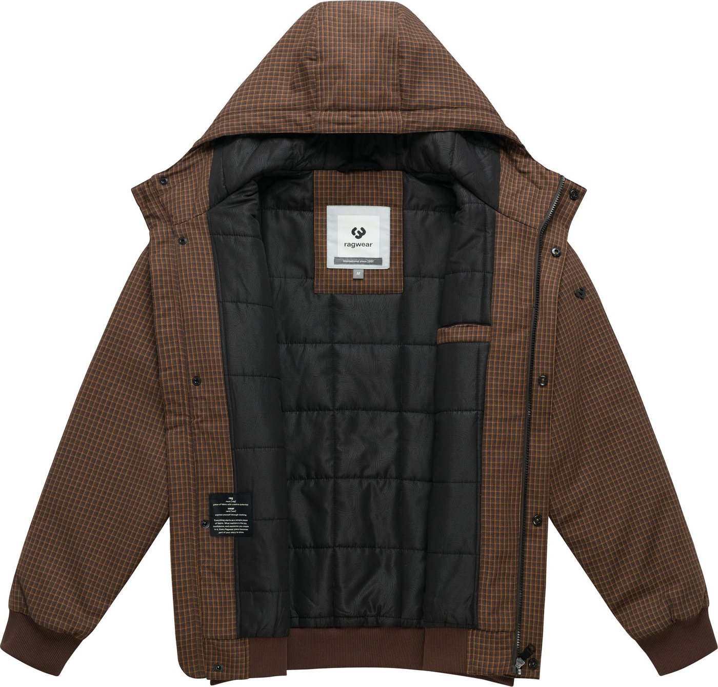 Ragwear Outdoorjacke Docksid Y Warme Winter Jacke mit verstellbarer Kapuze Bild 4