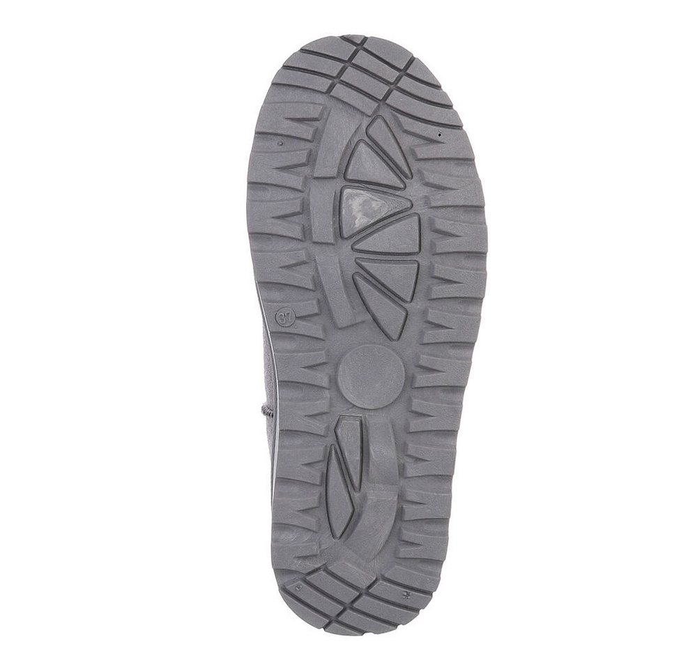 Ital-Design Damen Snowboots Freizeit Snowboots Plateaustiefeletten Snowboots (87124652) Flach Plateaustiefeletten in Grau Bild 2