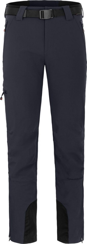 Bergson Outdoorhose VILLE COMFORT Herren Ganzjahres-Softshellhose, robust, wind-& wasserabweisend, Lang Bild 3