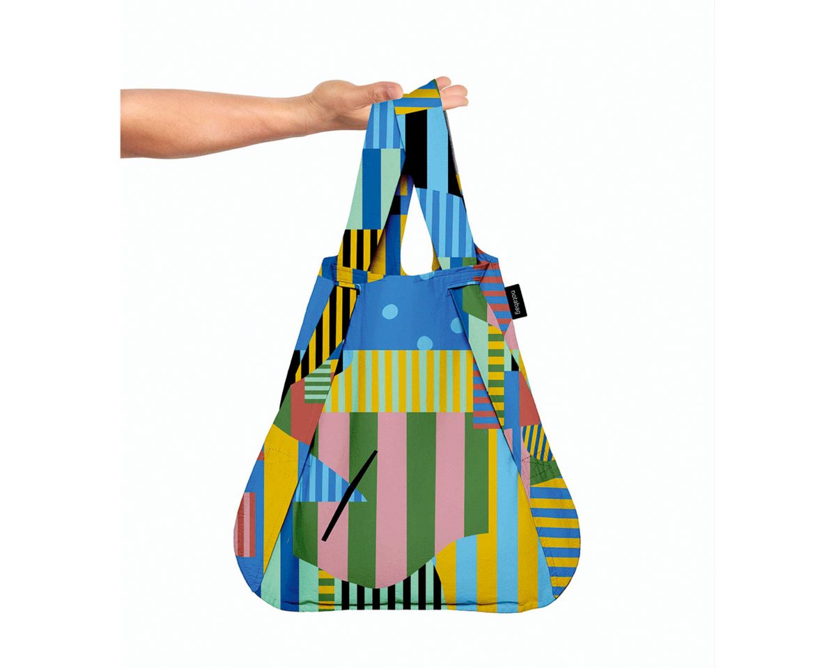 Rucksack Faltbare Rucksacktasche »Landschaft«. Bild 3