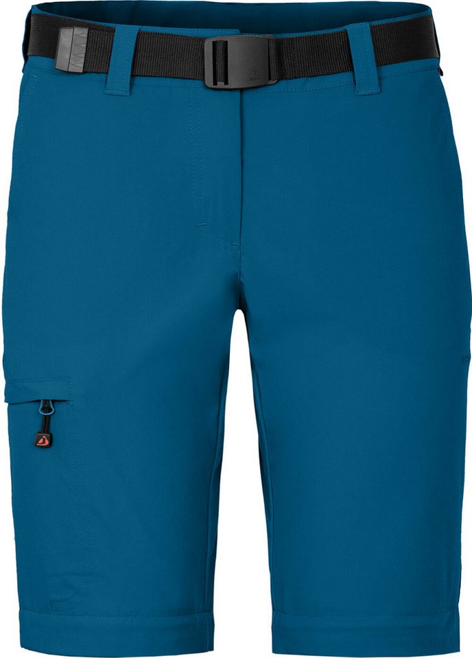 Bergson Outdoorhose BENNETT Zipp-Off (slim) Damen Wanderhose, vielseitig, pflegeleicht, Langgrößen, Saphir blau Bild 5