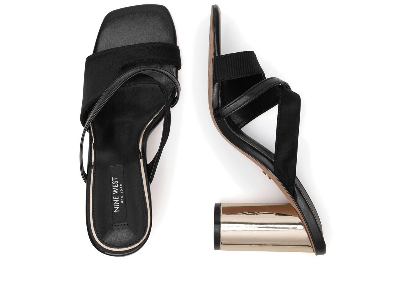 Nine West Nine West Damen Flip-Flops WSS21562-01 Schwarz Badepantolette Bild 2