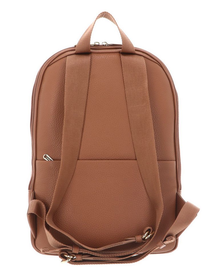 Mandarina Duck Rucksack Backpack, aus echtem Kalbsleder