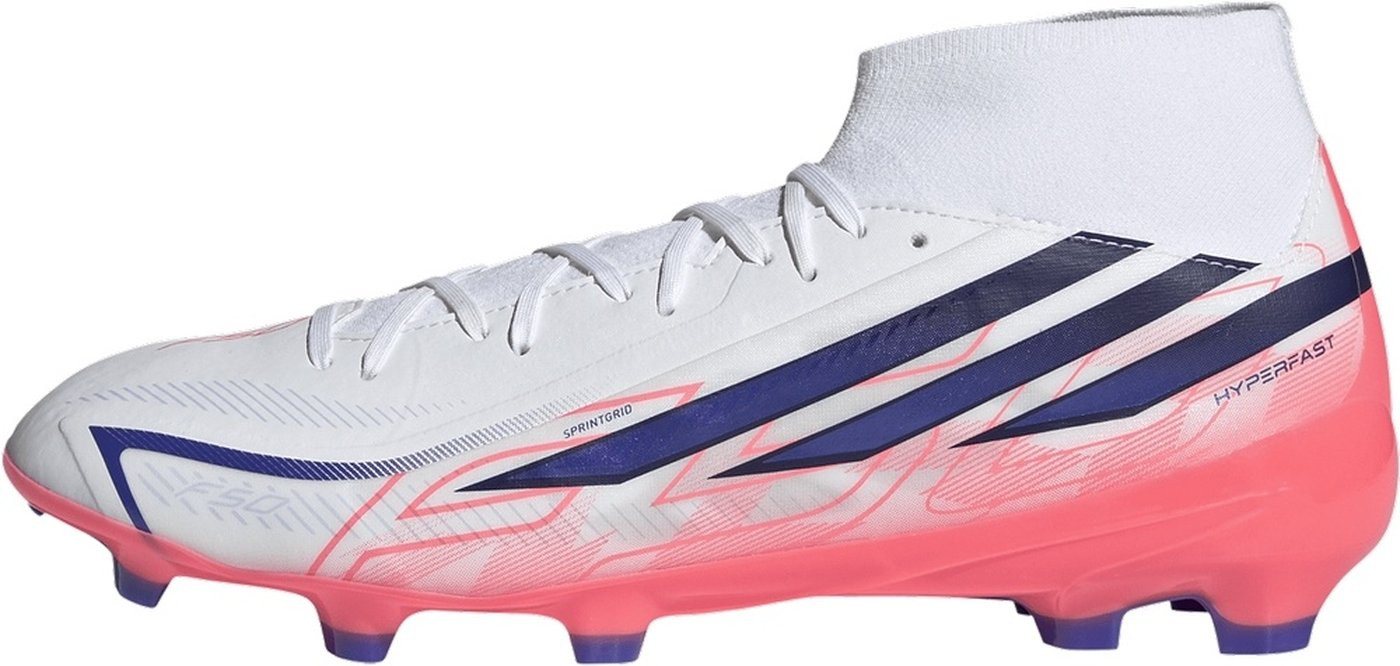 adidas Sportswear adidas F50 HYPERFAST LEAGUE MID FG FTWWHT/SOLPUR/SOLTUR Fußballschuh
