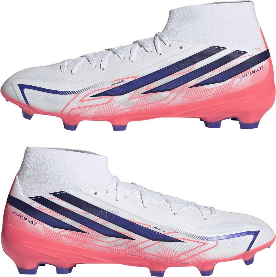 adidas Sportswear adidas F50 HYPERFAST LEAGUE MID FG FTWWHT/SOLPUR/SOLTUR Fußballschuh Bild 3