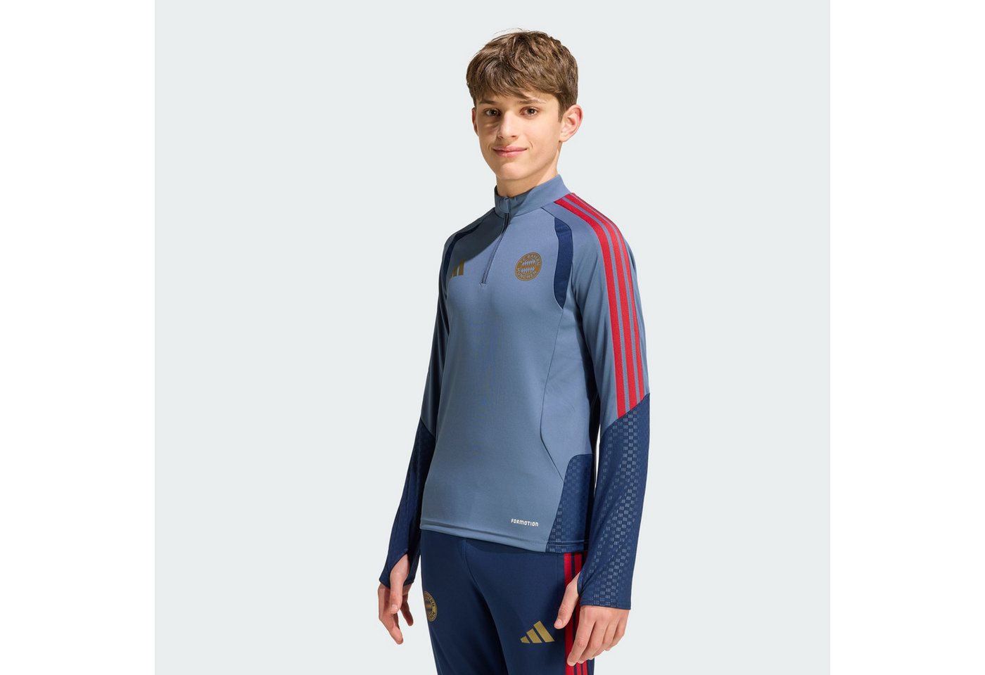 adidas Performance Trainingsjacke FC BAYERN MÜNCHEN 26/27 KIDS TRAININGSOBERTEIL (1-St) Bild 2