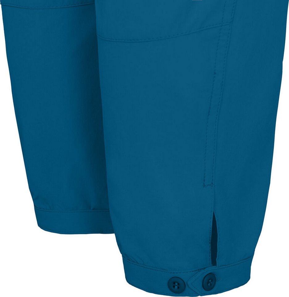 Bergson Outdoorhose HYDRYS 7/8 Damen 7/8 Wanderhose, vielseitig, pflegeleicht, Normalgrößen, Saphir