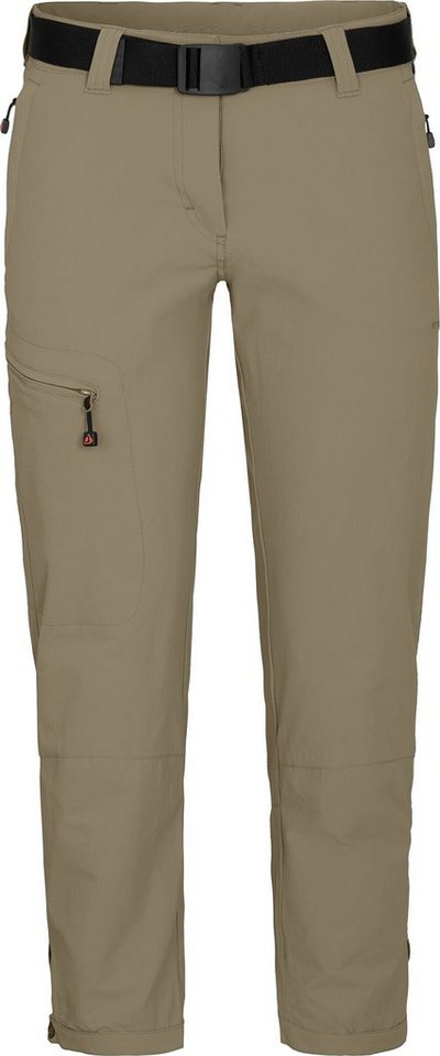 Bergson Outdoorhose HYDRYS 7/8 Damen 7/8 Wanderhose, vielseitig, pflegeleicht, Normalgrößen, beige Bild 5