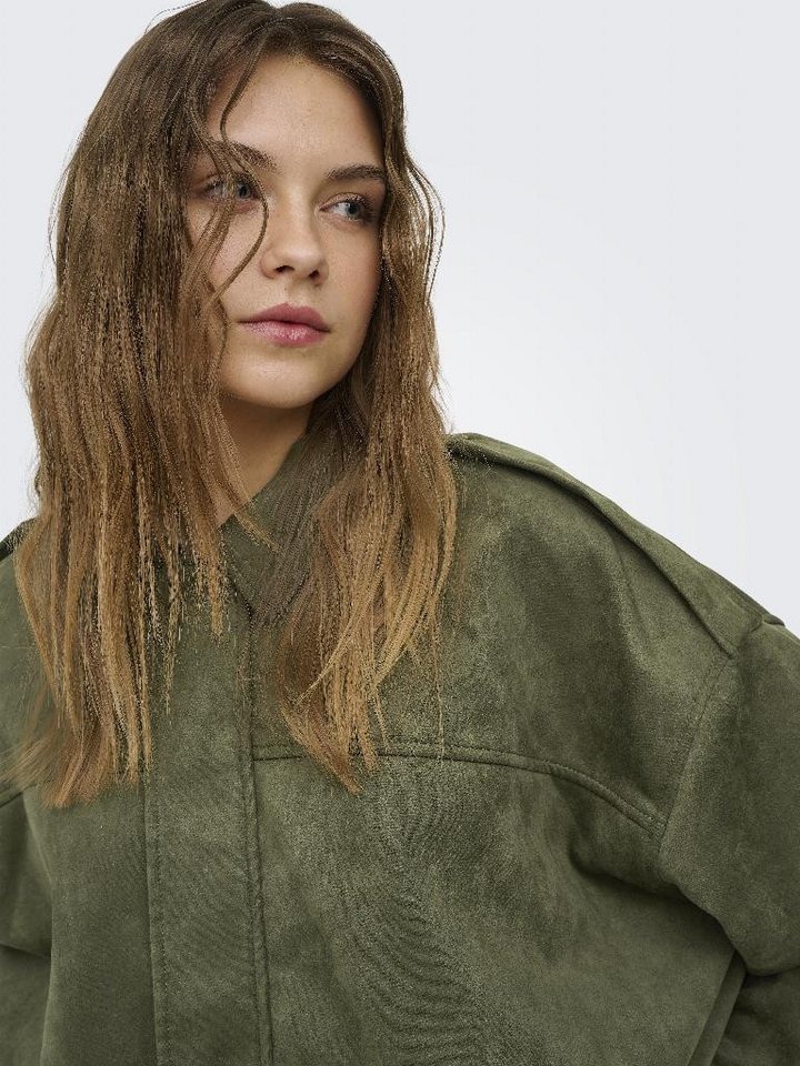 ONLY Outdoorjacke ONLMOON-STINA FAUX SUEDE BOMBER PNT NOOS Bild 3