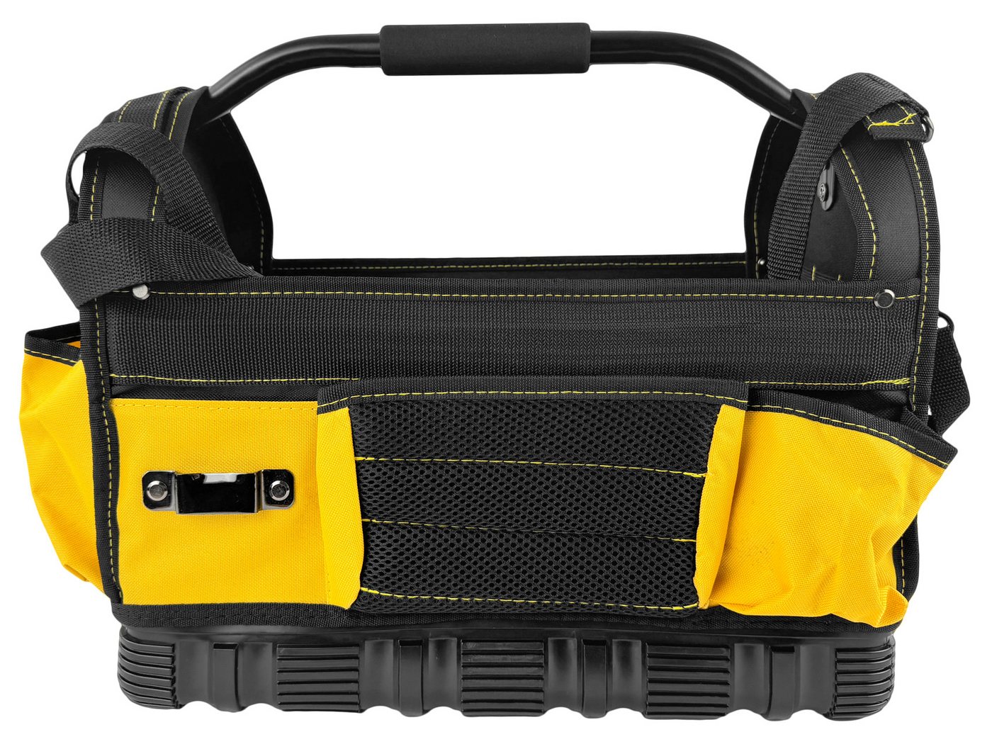 WELDINGER Werkzeugtasche Werkzeugtasche Hard Base Rohrgriff Schultergurt Funktionstaschen, oben liegende Klettlaschen für Langwerkzeuge Bild 5