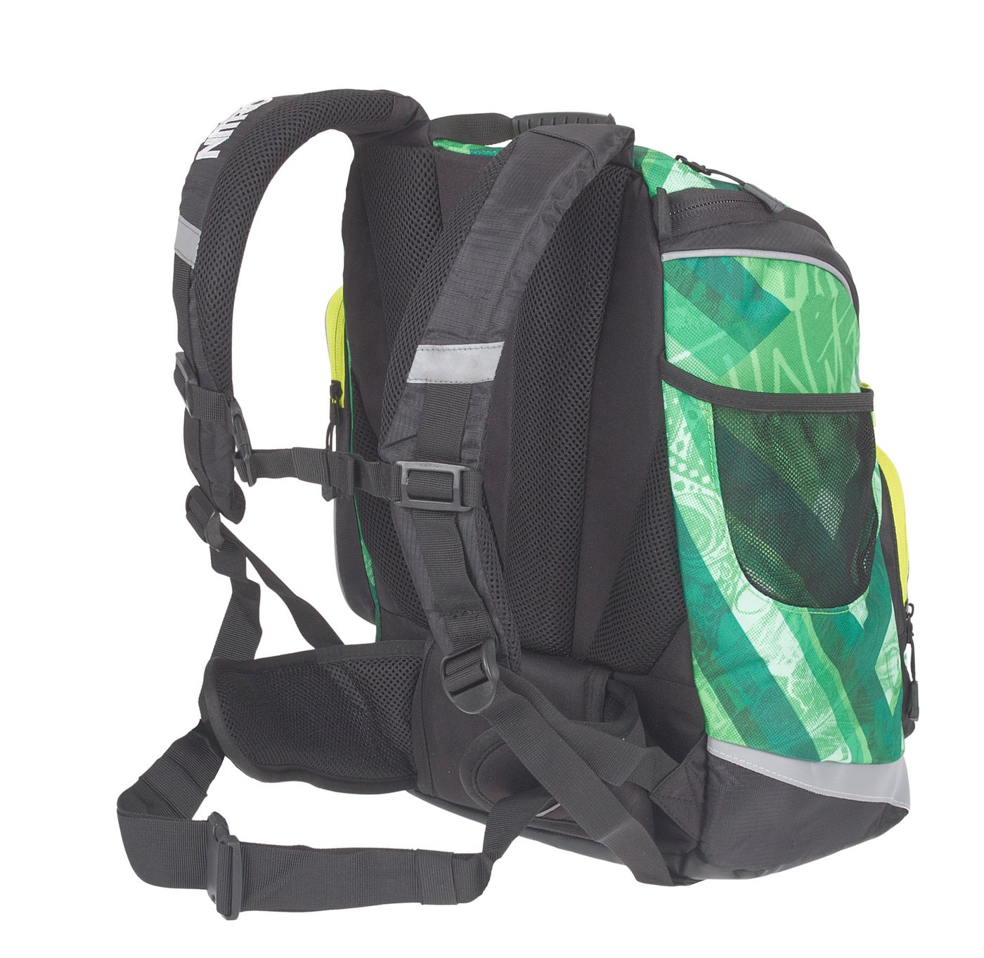 NITRO Schulrucksack Jungen Mädchen Rucksack Schulrucksackset (3 Teile Set, inkl. Sporttasche und Mäppchen Box), Schultasche Schulmappe Tasche Bild 3