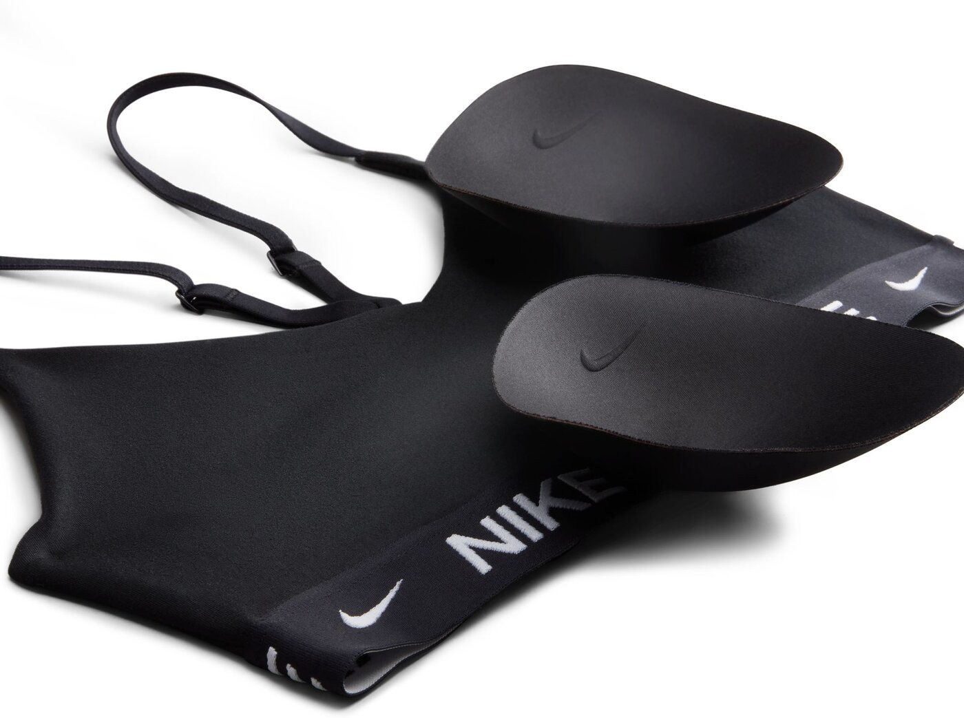 Nike Trainingstop W NK DF INDY LGT SPT BRA BLACK/WHITE-WHITE