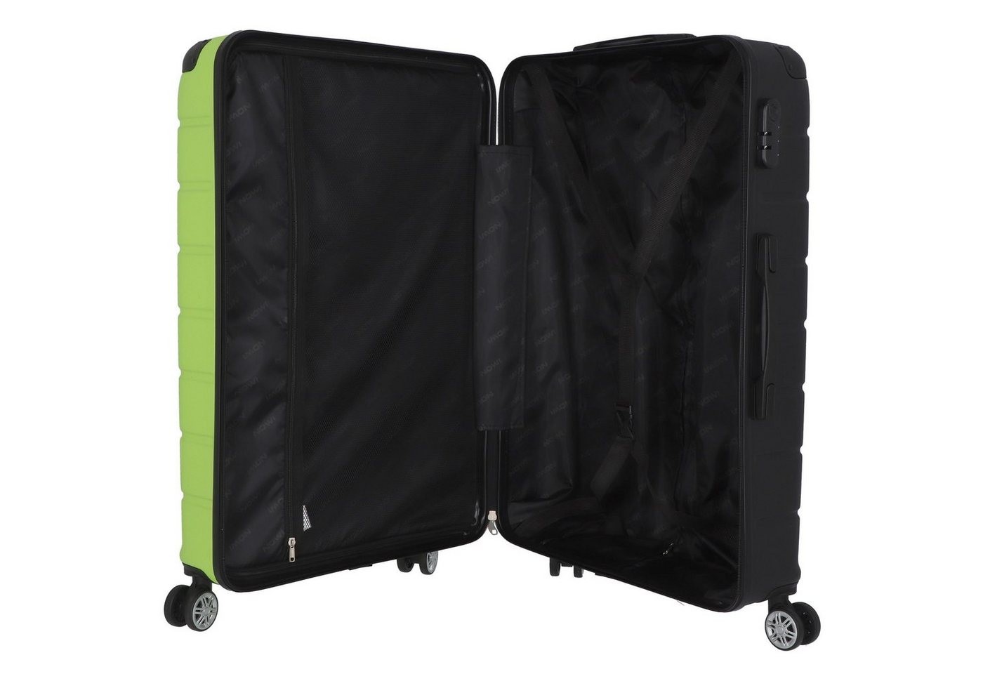 NOWI Hartschalen-Trolley Rhodos, 4 Rollen, ABS