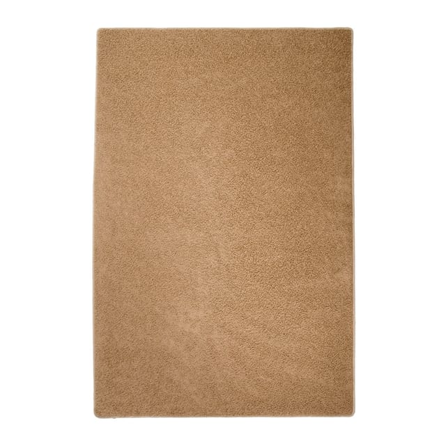 Shaggy Hochflor Teppich Beige 100 x 150 cm
