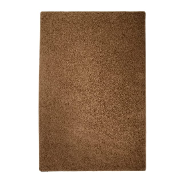 Shaggy Hochflor Teppich Braun 100 x 150 cm