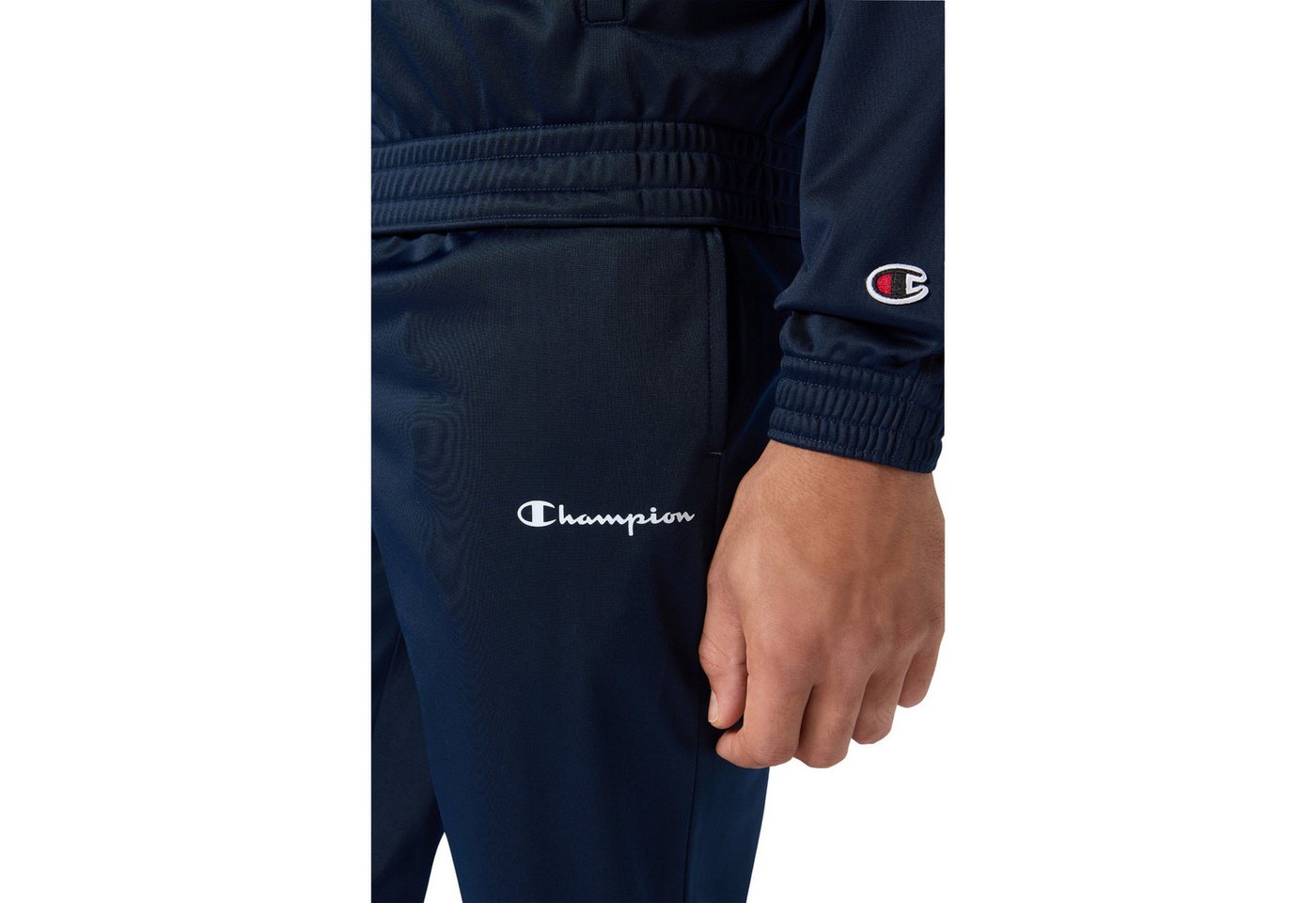 Champion Trainingsanzug Full Zip Herren Trainingsanzug Dunkelblau Bild 3