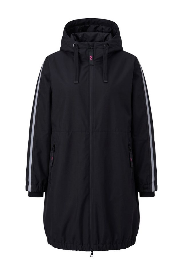 Laurasøn Funktionsmantel Funktionsjacke oversized Steppfutter Kapuze Bild 4
