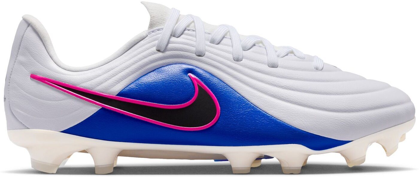 Nike JR TIEMPO MAESTRO ACADEMY FGMG WHITE/BLACK-RACER BLUE-PINK BL Fußballschuh Bild 4